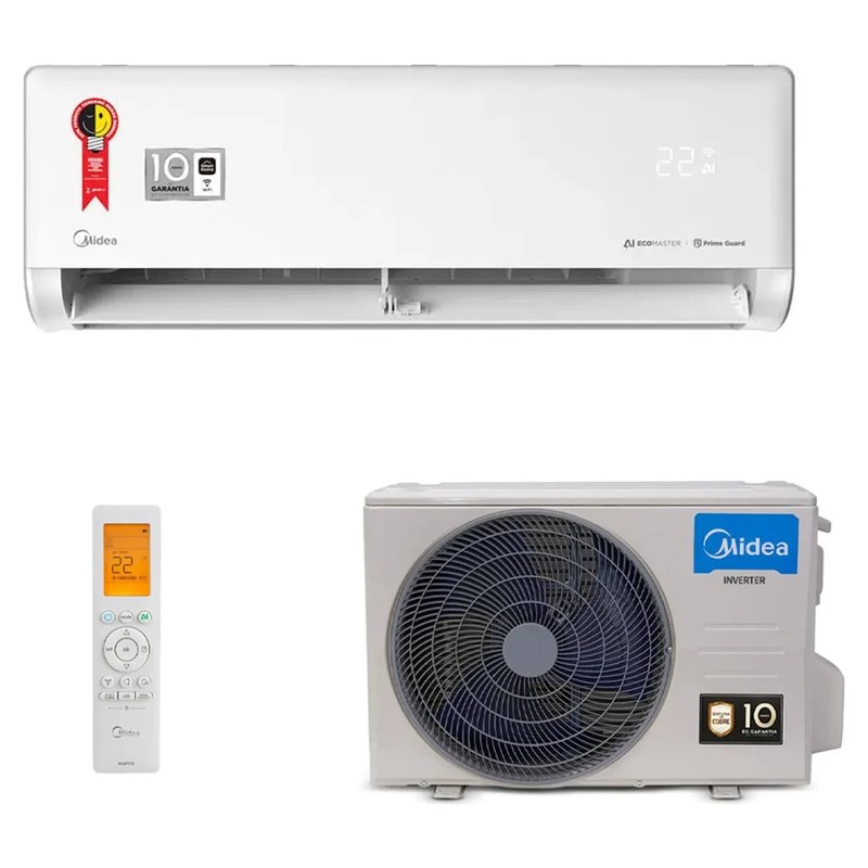 Ar-condicionado Split Inverter Midea Ecomaster 18.000 BTUs Frio 220V