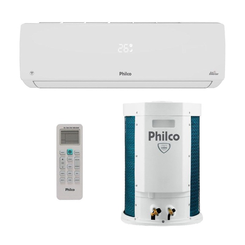 Ar-condicionado Split Inverter Philco PAC18000IQFM15 18.000 BTUs Quente/Frio 220V