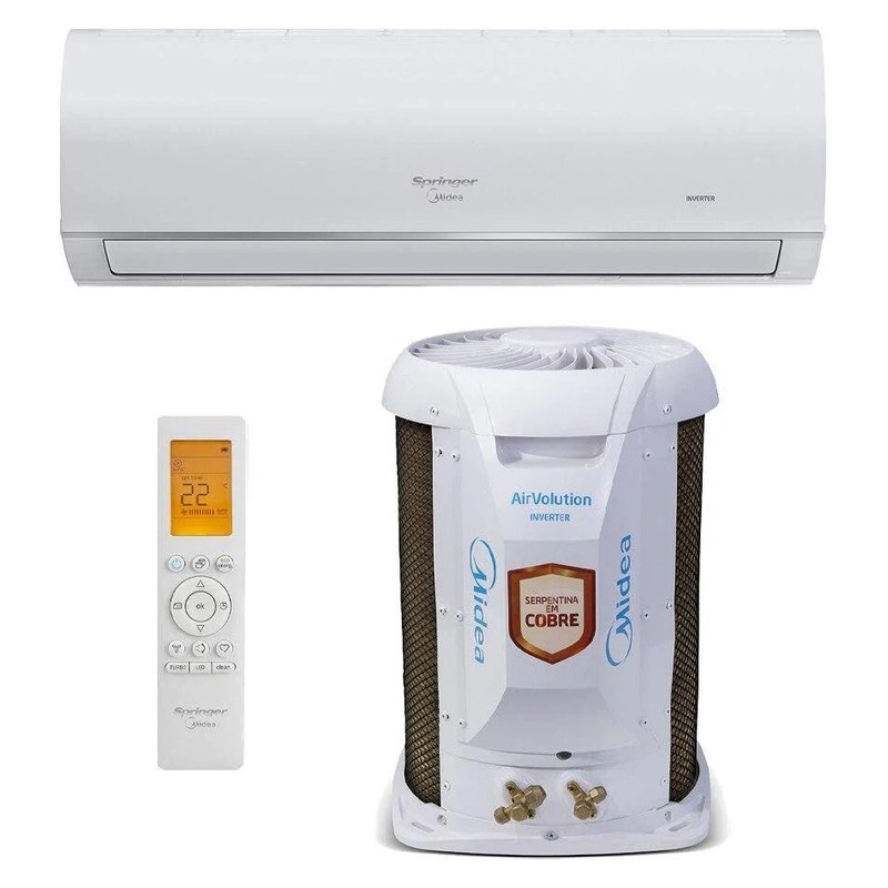 Ar-condicionado Split Springer Midea Airvolution Connect 22.000 BTUs Frio 220V