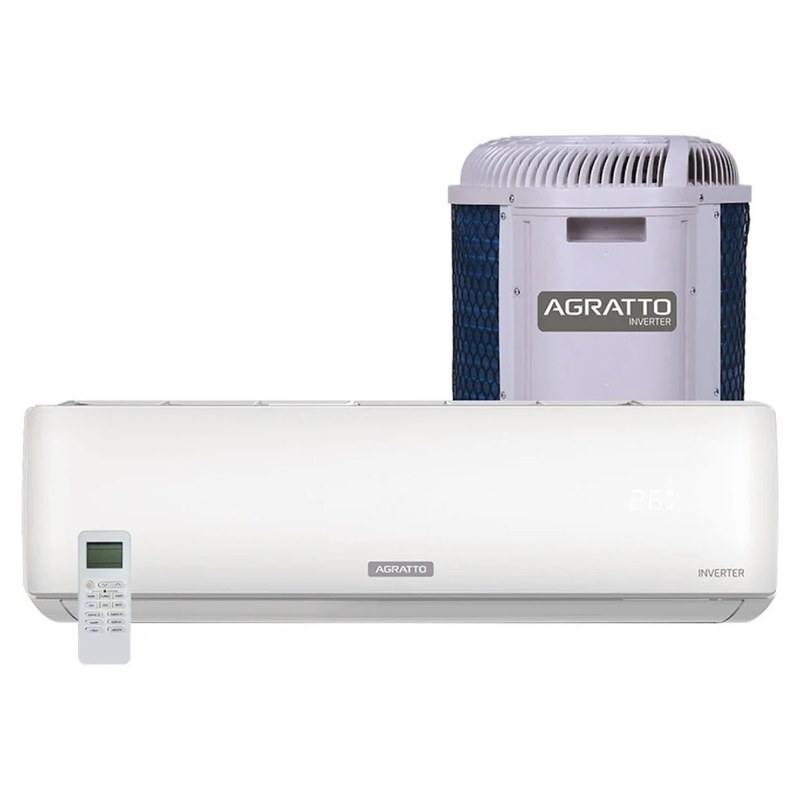 Ar-condicionado Split Inverter Zen Agratto 12.000 BTUs Frio 220V