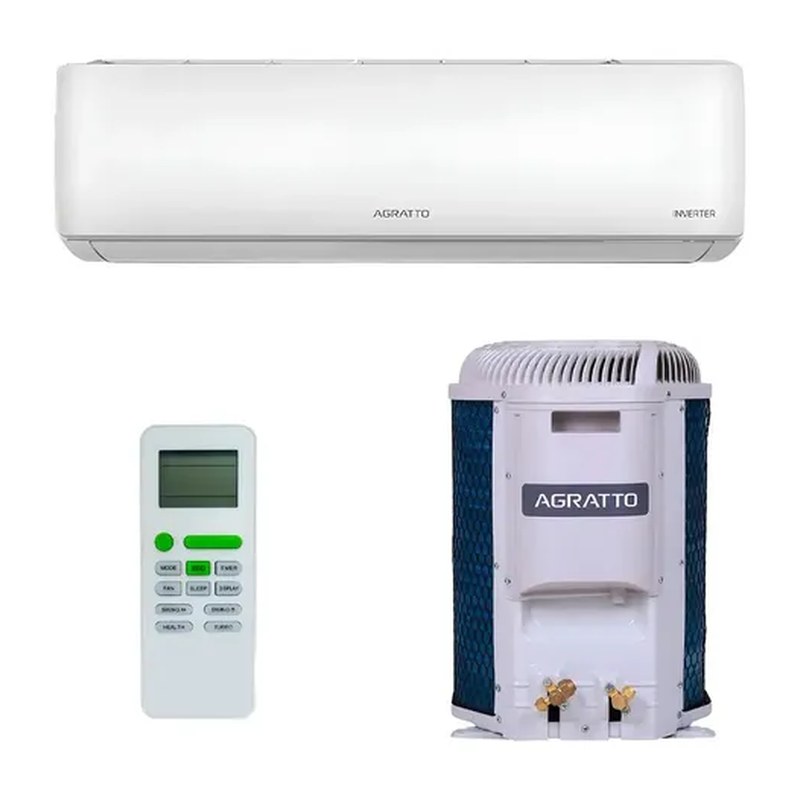 Ar-condicionado Split Inverter Agratto EICST9FR402 9.000 BTUs Frio 220V
