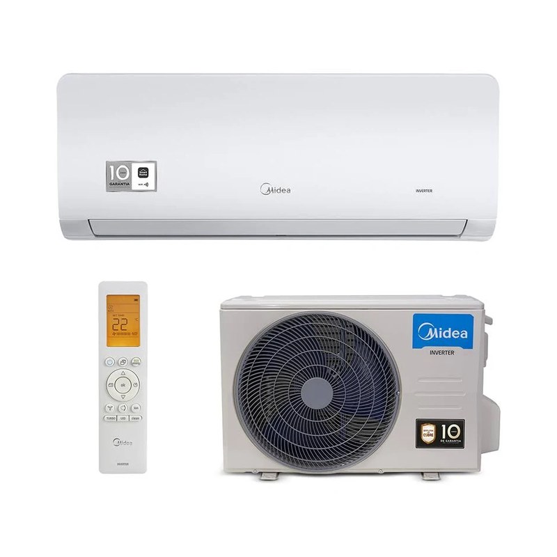 Ar-condicionado Split Hi Wall Springer Midea 30.000 BTUs Inverter 220V