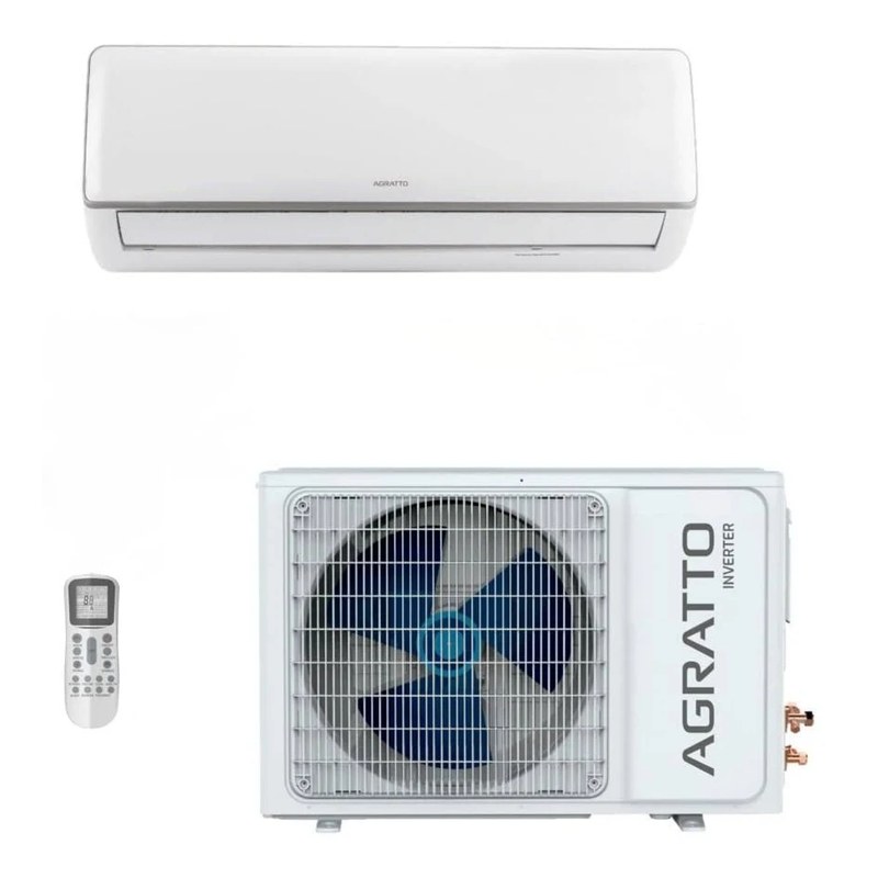 Ar-condicionado Split Inverter Agratto ICS24F-02 24.000 BTUs Frio 220V