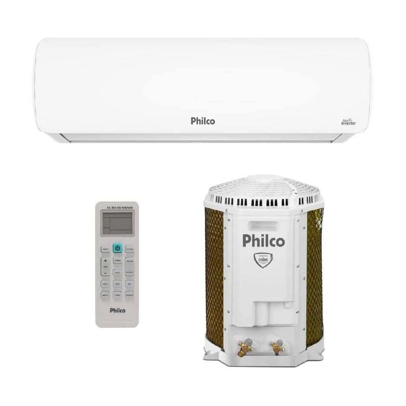 Ar-condicionado Split Inverter Philco 18.000 BTUs Quente e Frio 220V PAC18QC