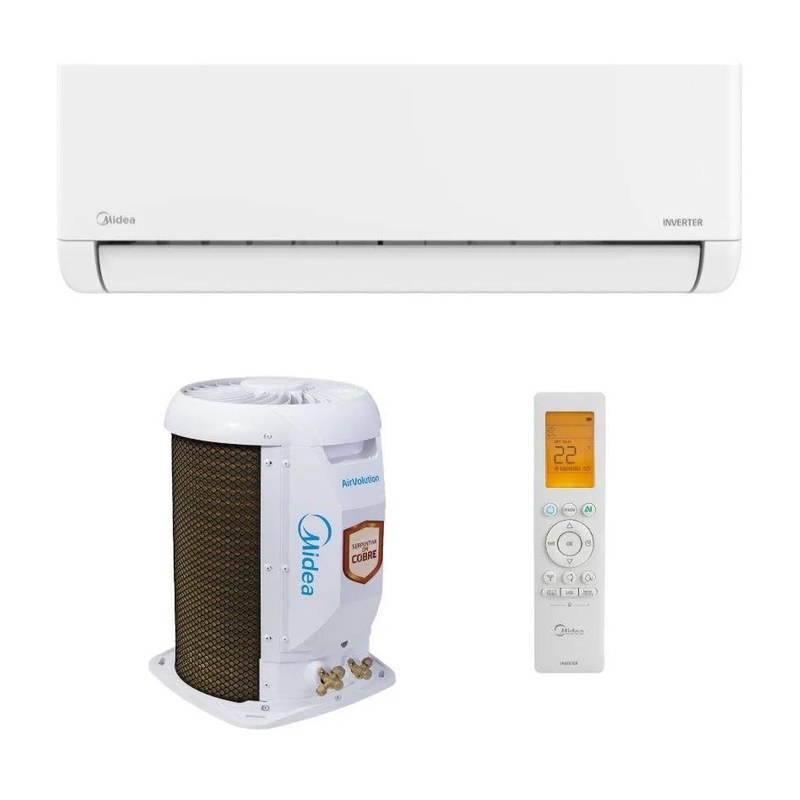 Ar-condicionado Split Inverter Midea AI AirVolution 9.000 BTUs Frio 220V