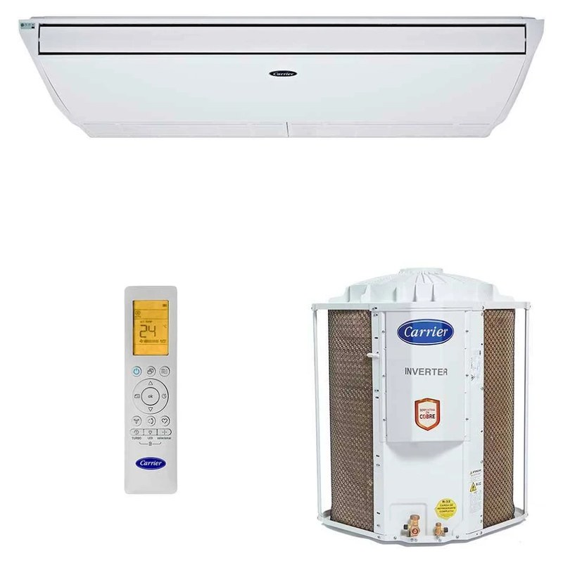 Ar-condicionado Split Cassete Carrier 36.000 BTUs Frio Inverter 220V