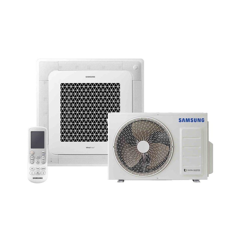 Ar-condicionado Split Cassete Samsung Wind Free 18.000 BTUs Quente/Frio 220V