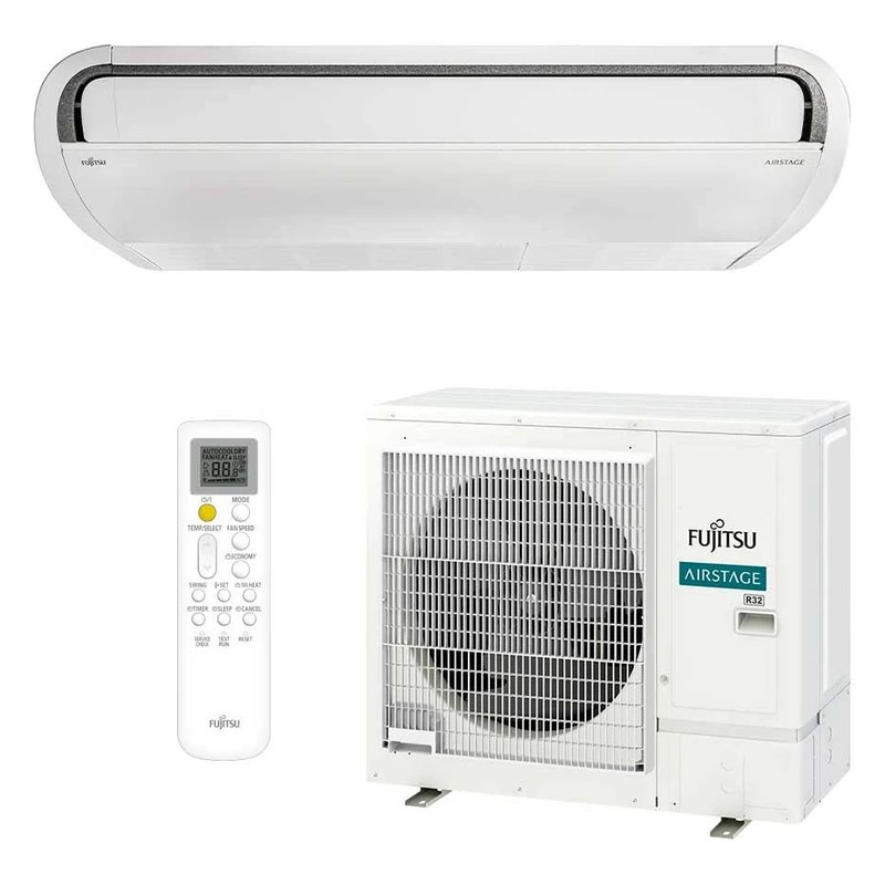 Ar-condicionado Split Piso Teto Fujitsu 35.000 BTUs Quente/Frio 380V