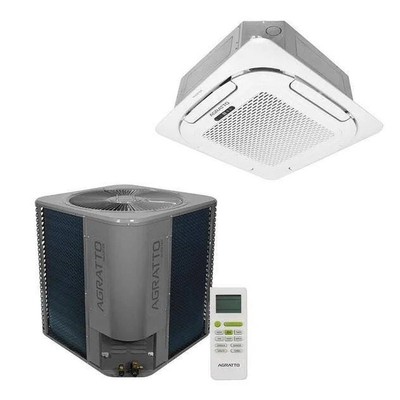 Ar-condicionado Cassete Inverter Agratto LCI60F-02 55.000 BTUs Frio 220V
