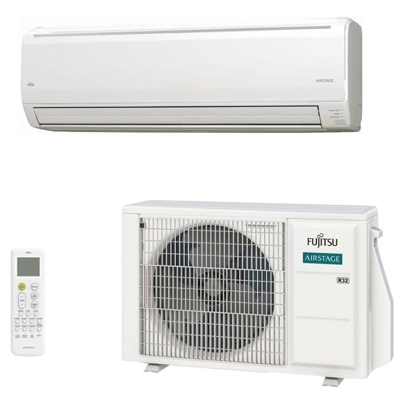 Ar-condicionado Split Hi Wall Inverter Fujitsu 18.000 BTUs Quente e Frio 220V