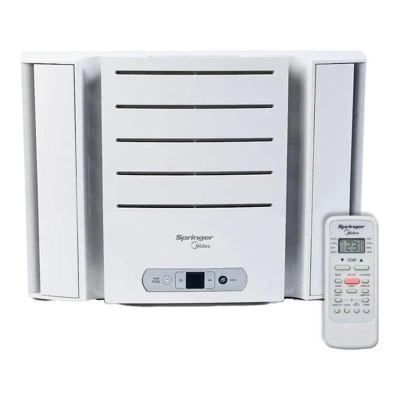 Ar-condicionado de Janela Springer Midea QCK078RB 7.500 BTUs Frio 110V