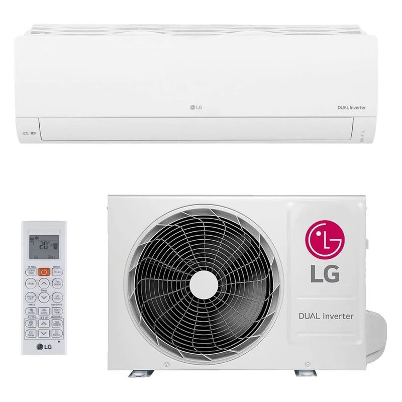 Ar-condicionado Split LG Dual Inverter Voice +IA 9.000 BTUs Frio 127V