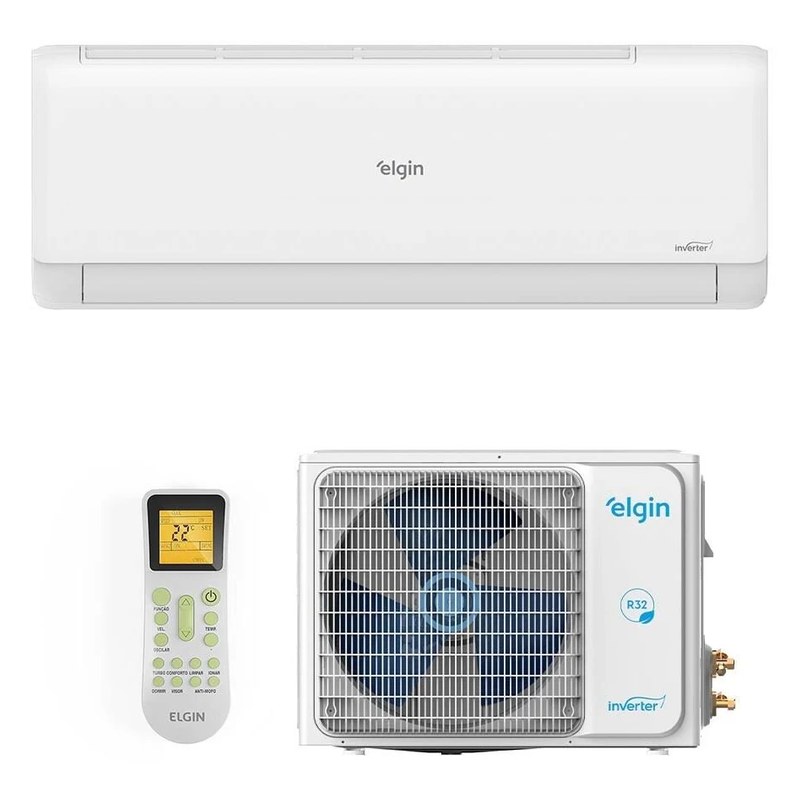 Ar-condicionado Split Elgin Eco Inverter II Wi-Fi 12.000 BTUs Frio 220V