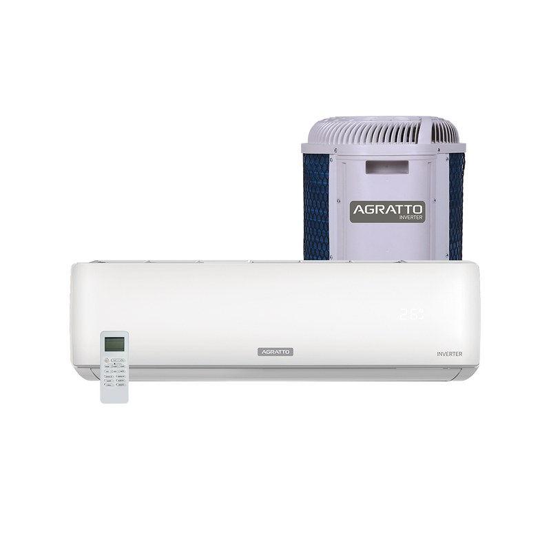 Ar-condicionado Split Inverter Agratto Zen 9.000 BTUs Quente e Frio 220V