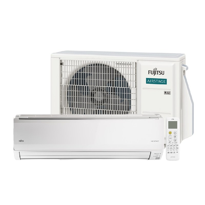Ar-condicionado Split Hi Wall Inverter Fujitsu Airstage Premium 24.000 BTUs Quente e Frio 220V