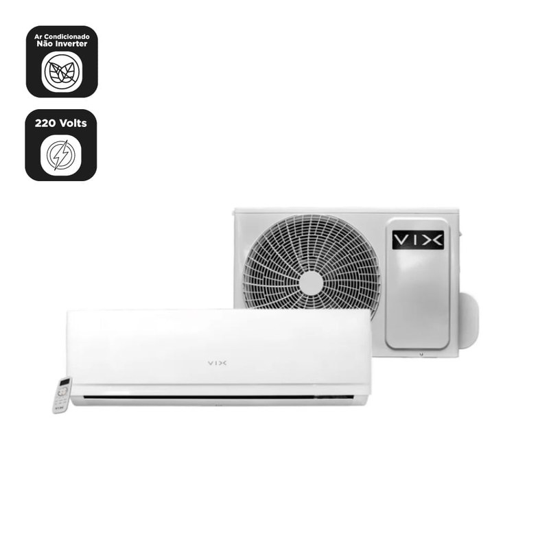 Ar-condicionado Split Vix 12.000 BTUs Quente e Frio 220V