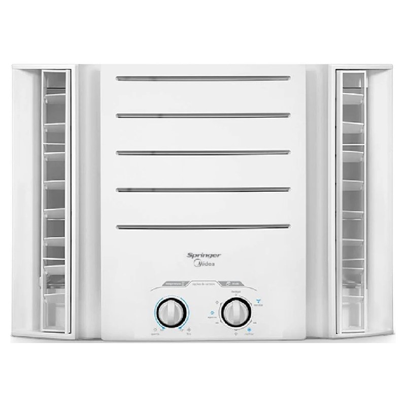 Ar-condicionado de Janela Springer Midea Mecânico 9.500 BTUs Quente Frio 220V
