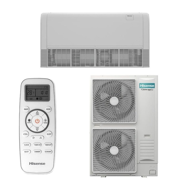 Ar-condicionado Piso Teto Hisense 60.000 BTUs Frio Inverter Wi-fi 220V