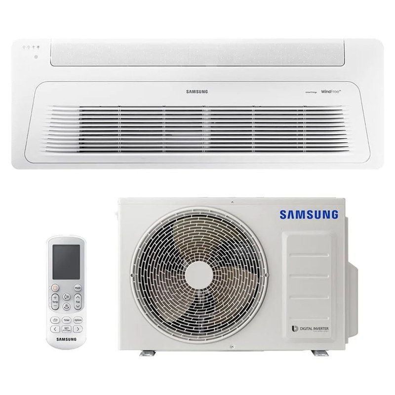 Ar-condicionado Split Cassete Samsung WindFree 17.000 BTUs Quente/Frio 220V