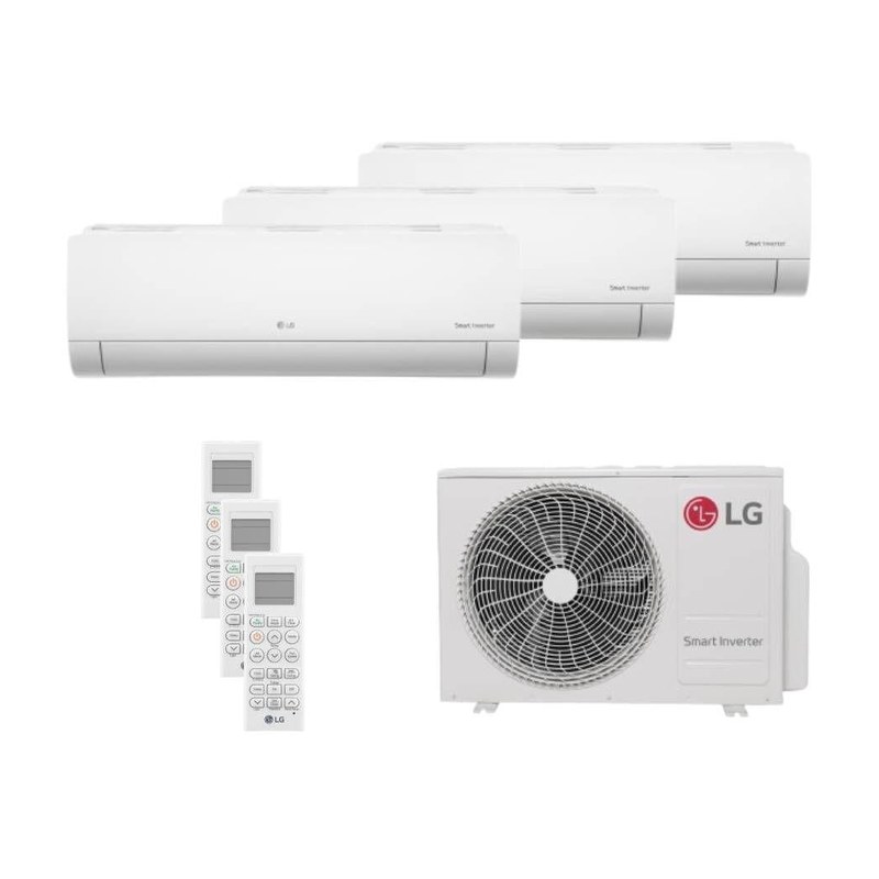 Ar-condicionado Multi Split LG 24.000 BTUs Inverter Quente/Frio 220V