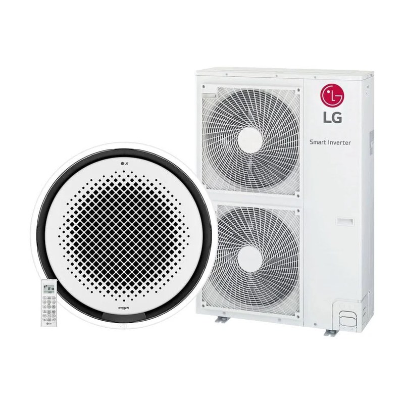 Ar-condicionado Cassete LG ZT-W60GYLAA 53.000 BTUs Inverter Round