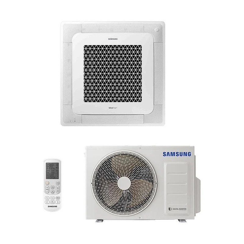 Ar-condicionado Cassete Samsung AC024HE4DKG 24.000 BTUs Inverter 220V